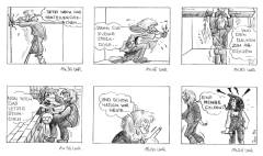 Comic-Strip Eine Menge gelernt – Illustration zur IBA (Internationale Bauausstellung) 1984 – gezeichnet von der Comic-Zeichnerin und Illustratorin Marion Lux, Berlin